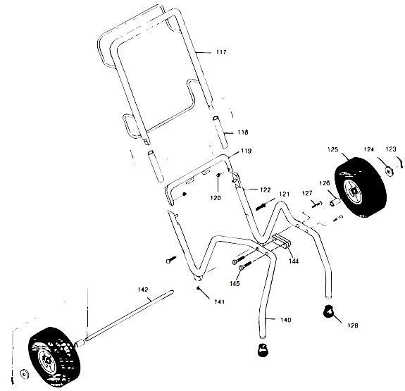 550xc Low Rider Frame Assembly